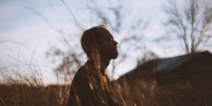 Hombre Meditando