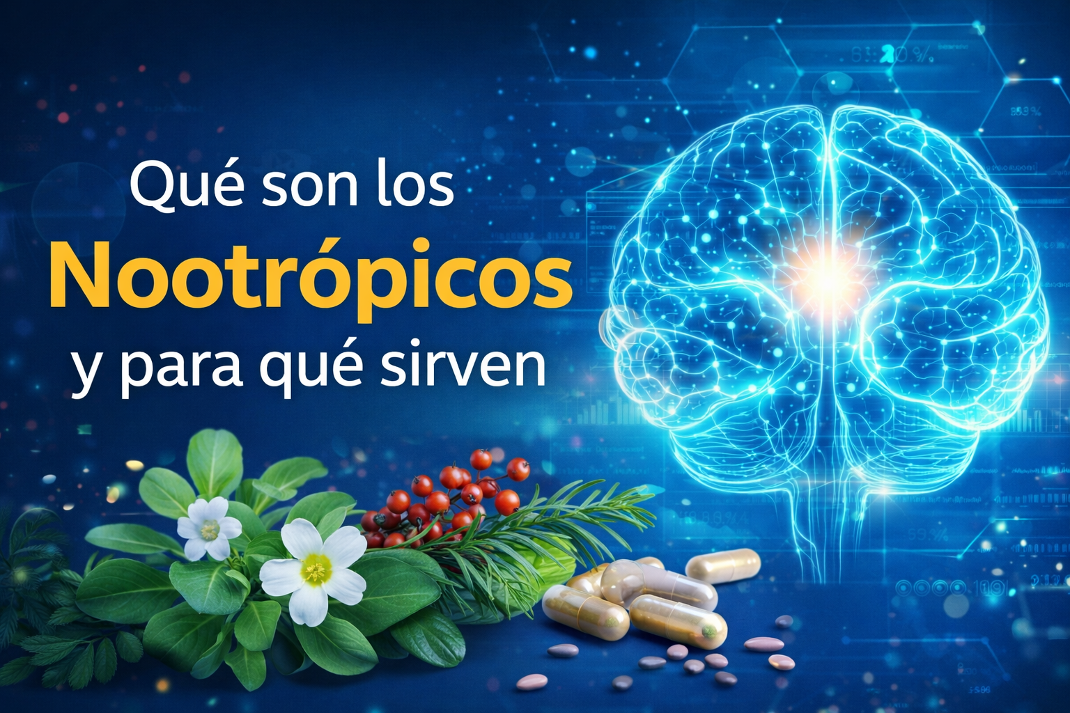 Qué son los nootrópicos.