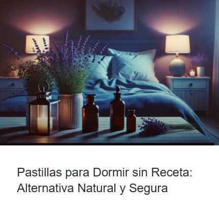 pastillas para dormir sin receta