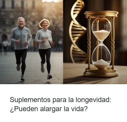 suplementos para la longevidad