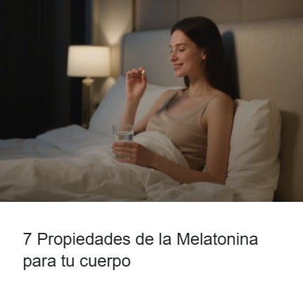 propiedades de la melatonina