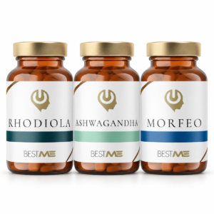 Pack Zero Stress de BestMe: Rhodiola, Ashwagandha y Morfeo